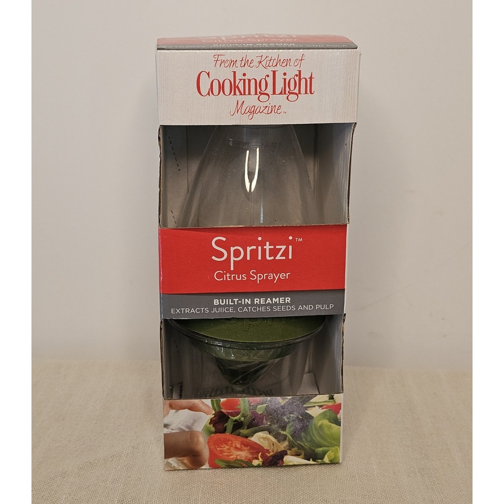 Spritzi Citrus Sprayer Avocado Green Cooking Light Magazine NIB